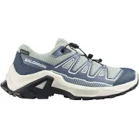 Salomon - Calçado caminhada criança - X Ultra GTX J Green Milieu/Grisaille para criança - Tamanho criança 37 - Azul