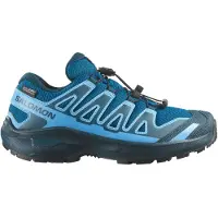 Salomon - Calçado caminhada criança - XA Pro WP J Mykonos Blue/Gibraltar Sea para criança - Tamanho criança 35 - Azul