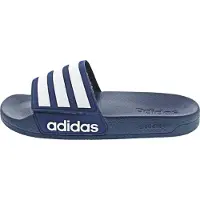 Adidas Sapato aberto 'ADILETTE' azul escuro / branco