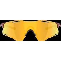 Oakley - Óculos sol - Cybr Zero Matte Iron Red Prizm 24K para Unissexo - Vermelho