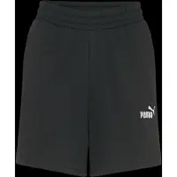Puma Calças de desporto 'Ess No. 1' preto / branco