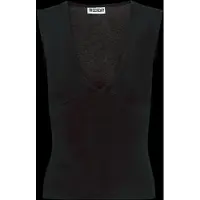 Weekday Top 'Pia' preto
