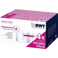 BWT Pacote Promocional De Filtro De água Com Magnésio 4 Peças