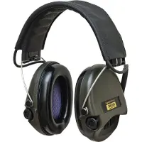 Sordin Protetores auriculares Supreme Pro-X, Hear2, Leather band, vihreä
