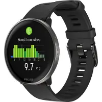 Polar - Relógios cardio - Ignite 3 TI Silver Black para Unissexo - Preto