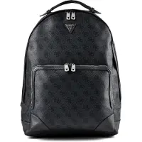 GUESS Mochila 'Milano' cinzento escuro / preto