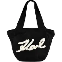 Karl Lagerfeld Shopper preto / branco