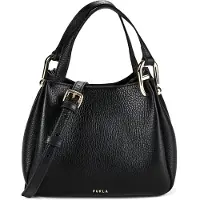Furla Mala de ombro 'NUVOLA' preto