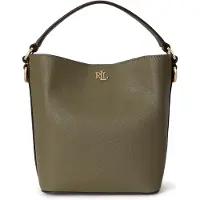Ralph Lauren para mulher. 431969365020 Reese, pequeno saco de couro para o corpo, verde (OSFA), Casual, Pele