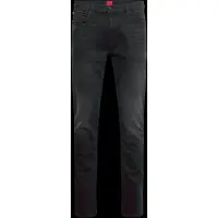 HUGO para homem. 50524229 Calças de ganga extra slim fit em ganga stretch preta profunda (30/32), Preto, Casual, Denim, Algodão orgânico, Su