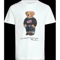 Ralph Lauren T-Shirt mangas curtas SS CN-TOPS-T-SHIRT rapazes - Branco - 6 ans