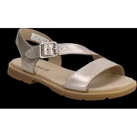 Timberland para mulher. TB0A2R2TN751 Sandálias Calista Bay em pele dourada (36 W), Ouro, Plano, Fivela, Casual