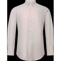 Ralph Lauren para homem. 710805562501 A icónica camisa oxford bege (XXL), Casual, Algodão, Manga comprida