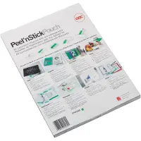 GBC Bolsa para plastificar A4 | | Adesiva | Brilhante | 125 microns | 100 unidades