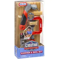 Little Tikes Kit Criativo De Construção Com Martelo E Pregos