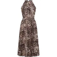 Cloud5ive Vestido ecru / castanho / preto