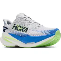 Hoka One One Sapatilha de corrida 'MACH X 3' azul / azul noturno / cinzento claro / verde néon