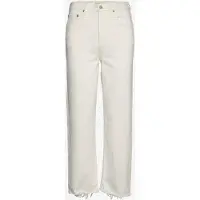 Levi's Calças Jeans RIBCAGE STRAIGHT ANKLE mulheres - Branco - US 32 / 29