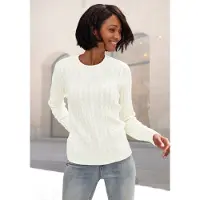 LASCANA Pullover creme