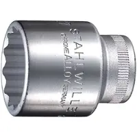 Stahlwille Soquete De 12 Pontos 50 1/2´´ 36 Mm 52 Mm