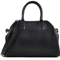 GUESS Mala de ombro 'Sac Bandoulière Yulia Small Satchel Black' preto