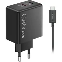 Lenovo Idg Carregador De Laptop Dual Usb-c 65w Gan