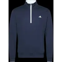 Adidas Camisa funcionais 'Lightweight Half-Zip' navy / branco