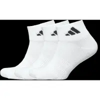 Adidas Meias de desporto 'THIN&LIGHT SPORTSWEAR ANKLE 3 PAIR PACK' preto / branco