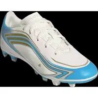 Adidas Sapatilha de desporto 'F50 Messi Club' azure / azul claro / ouro / offwhite