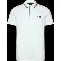 BOSS Camisa funcionais 'Paddy Pro' creme / navy