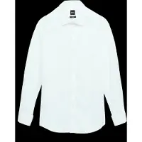 BOSS Camisa clássica 'H-HANK-TUX1' branco