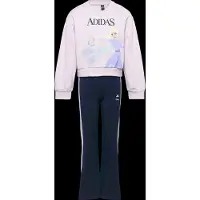 Adidas Fato de treino 'x Disney Die Eiskönigin' azul céu / azul escuro / lavanda / branco