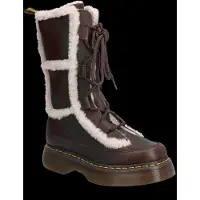 Dr. Martens Botas baixas Buzz Lace WL High Leg Boot Dark Brown mulheres - Castanho - 42