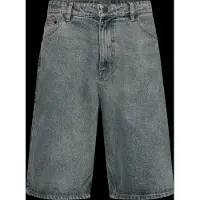 Daily Paper Shorts / Bermudas COMPACT SHIELD EMBROIDERY DENIM SHORTS homens - Azul - EU L
