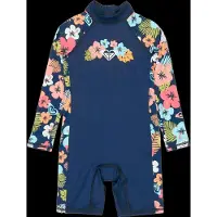 Roxy Shorty Júnior De Manga Comprida Com Fecho Traseiro Morning Flower