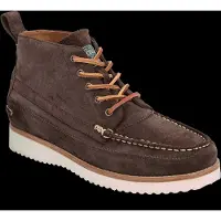 Ralph Lauren para homem. 812945353002 Bota de trabalho em camurça castanha Ranger (43), Marrom, 1 a 3cm, Nenhum, Casual