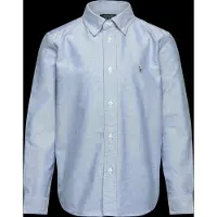Ralph Lauren para menino. 322677133002 Camisa Oxford azul icónica (6años= 124/134cm), Algodão, Clássico, Manga comprida, moda infantil