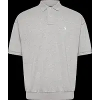 Ralph Lauren para homem. 710B18907001 Polo de piqué Relaxed Fit cinza (XXL), Casual, Algodão, Manga curta