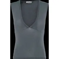 Weekday Top 'Pia' azul