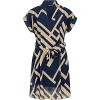 Cloud5ive Vestido de verão bege / navy