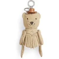 Ralph Lauren para mulher. 427P20978001 Adorno de pele de Polo Bear Western bege (OSFA), Casual