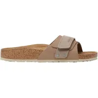Birkenstock - Sandálias e chinelos mulher - Oita Suede Leather Narrow Taupe para Mulher - Tamanho 39 - Castanho