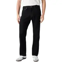 Levi's Calças de ganga '505 REGULAR' preto denim