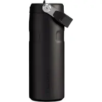 Stanley The AeroLight IceFlow Bottle Flip Straw 2.0 16oz, Black 10-12110-117 garrafa térmica com palhinha, 470 ml