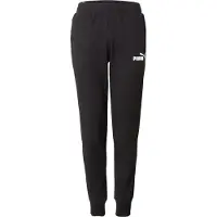 Puma Calças de treino ESS LOGO PANTS FL CL homens - Preto - US XXL