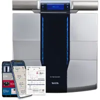 Tanita Bilancia Pesapersone Rd-545Hr Con Analisi Corporea Segmentale E Misurazione Della Frequenza Cardiaca — Bilancia pesapersone