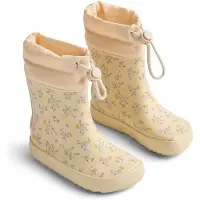 Wheat Bota de borracha 'Zerro' amarelo pastel / verde / alperce / vermelho