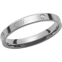 Daniel Wellington Anel de Aço Original com Cristais Classic Lumine DW0040023 - Circuito: 68 mm