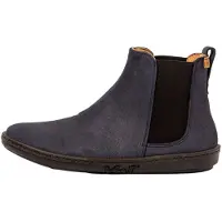 El naturalista para mulher. 253102CZ0005_0B0 Botins em pele N5310 navy (36), Couro, Plano, Nenhum, Casual, Marinho