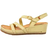 El naturalista para mulher. 2585511ZR005_0G3 N5855 Picual sandálias de couro verde-limão (36), 3 a 5cm, Fivela, Casual